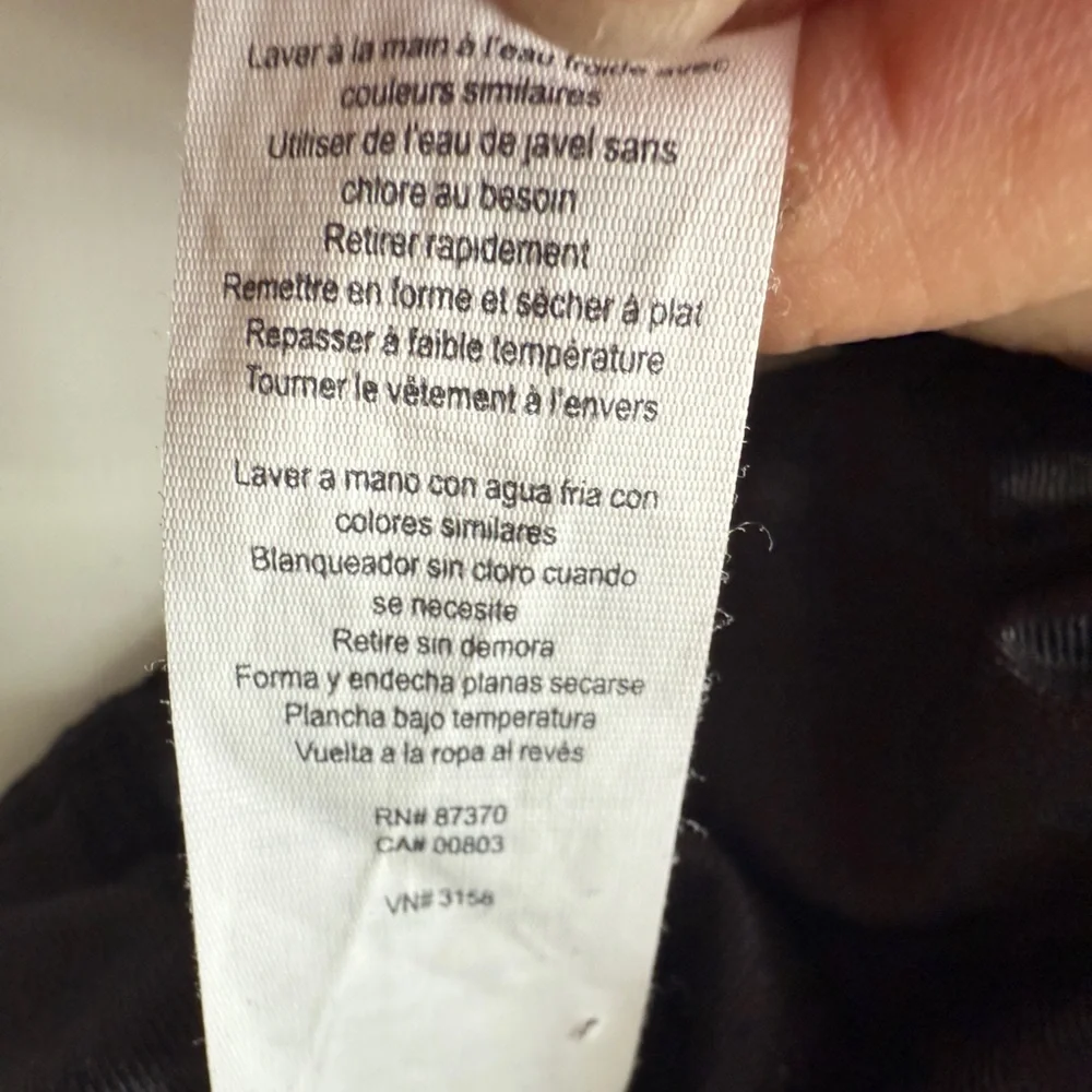 ALO YOGA BLACK SHIMMER LEGGINGS - XS - Picture 7 of 8